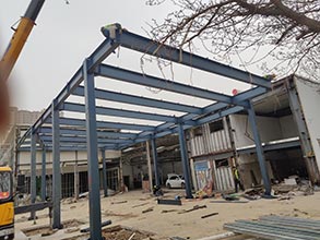 平頂山鋼結構工程4S店